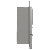 Forno Moena 40-Inch French Door Refrigerator, Stainless Steel, 19.2 cu.ft, Modern Decorative Grill