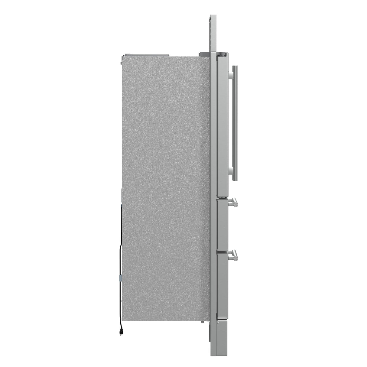 Forno Moena 40-Inch French Door Refrigerator, Stainless Steel, 19.2 cu.ft, Decorative Grill