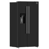 Forno Salerno Espresso 36-Inch Side-by-Side Refrigerator, 20 Cu. Ft., Frost-Free, Ice & Water Dispenser