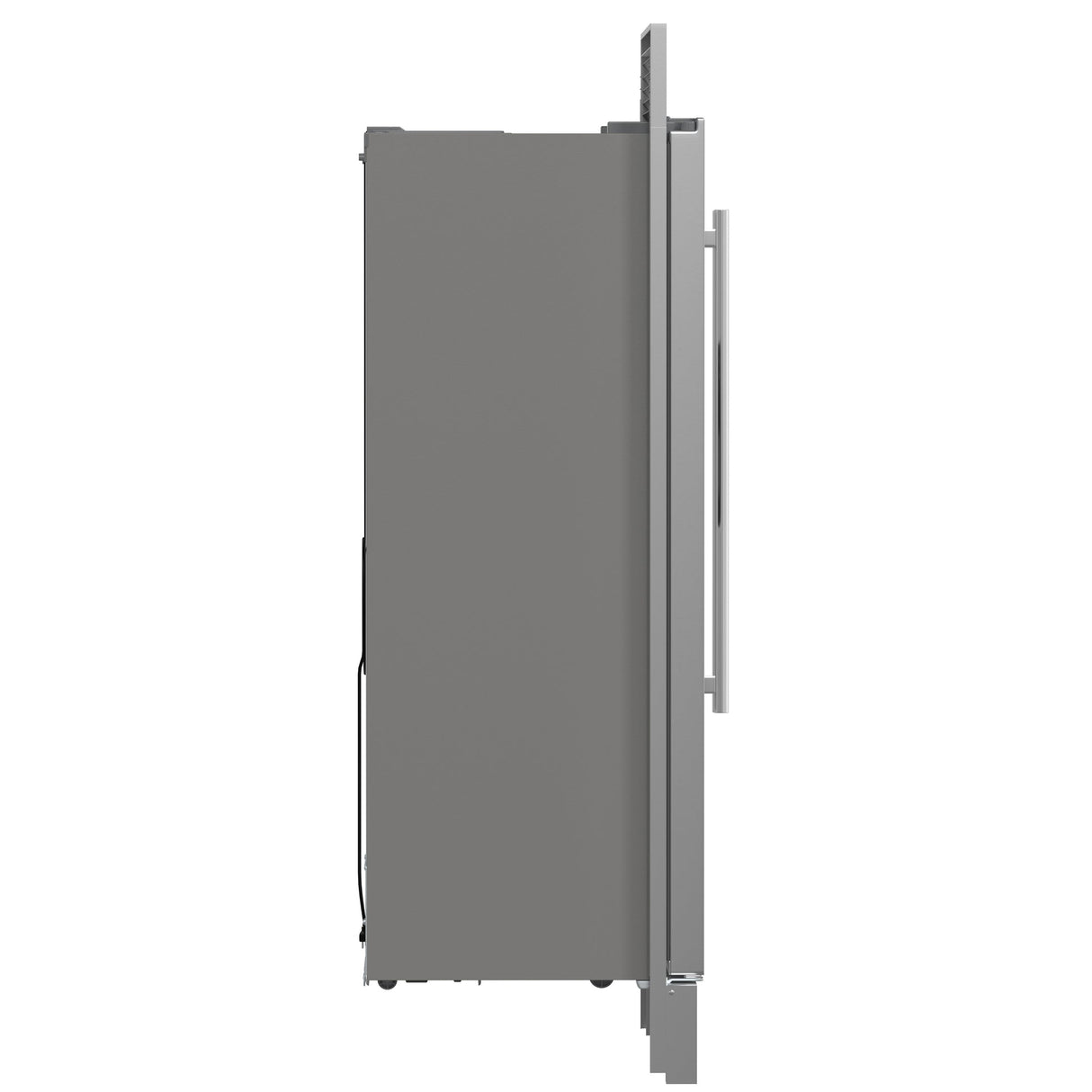 Forno Salerno 40-Inch Built-In Stainless Steel Refrigerator, 20 cu.ft, Decorative Grill