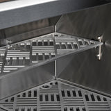Kalamazoo K1000HS Freestanding Hybrid Fire Grill with Side Burner - K1000HS
