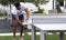 Ledge Lounger Table Tennis Set