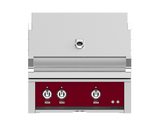 Hestan 30" Outdoor Built-In Grill with 2 Trellis Burners & Rotisserie Kit - GABR30