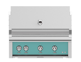 Hestan 36" Outdoor Built-In Grill with 2 Trellis Burner, 1 Sear Burner & Rotisserie Kit - GMBR36