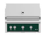 Hestan 36" Outdoor Built-In Grill with 2 Trellis Burner, 1 Sear Burner & Rotisserie Kit - GMBR36