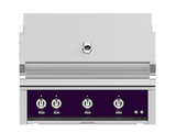 Hestan 36" Outdoor Built-In Grill with 2 Trellis Burner, 1 Sear Burner & Rotisserie Kit - GMBR36