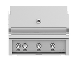 Hestan 36" Outdoor Built-In Grill with 2 Trellis Burner, 1 Sear Burner & Rotisserie Kit - GMBR36