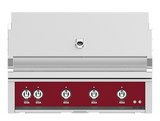 Hestan 42" Outdoor Built-In Grill with 4 Trellis Burners & Rotisserie Kit - GABR42