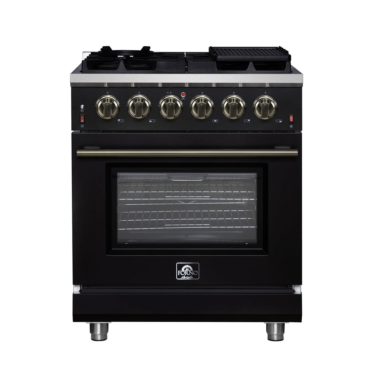 Forno Massimo Freestanding Gas Range, Convection Oven, Energy Efficient
