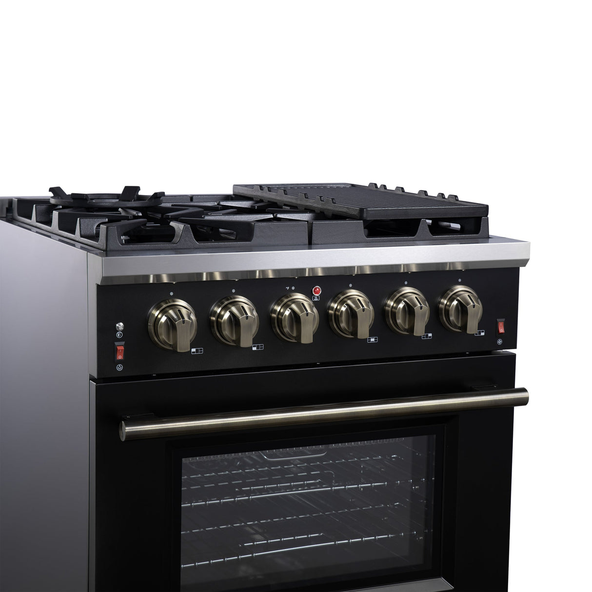 Forno Massimo Freestanding Gas Range, Convection Oven, Energy Efficient