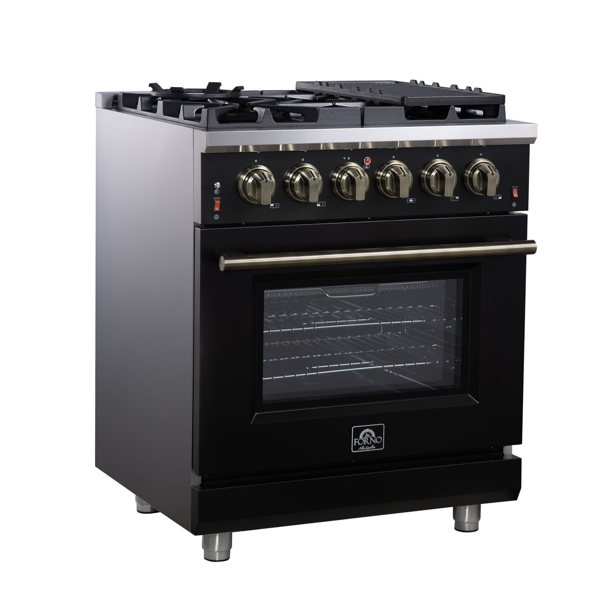 Forno Massimo Freestanding Gas Range, Convection Oven, Energy Efficient