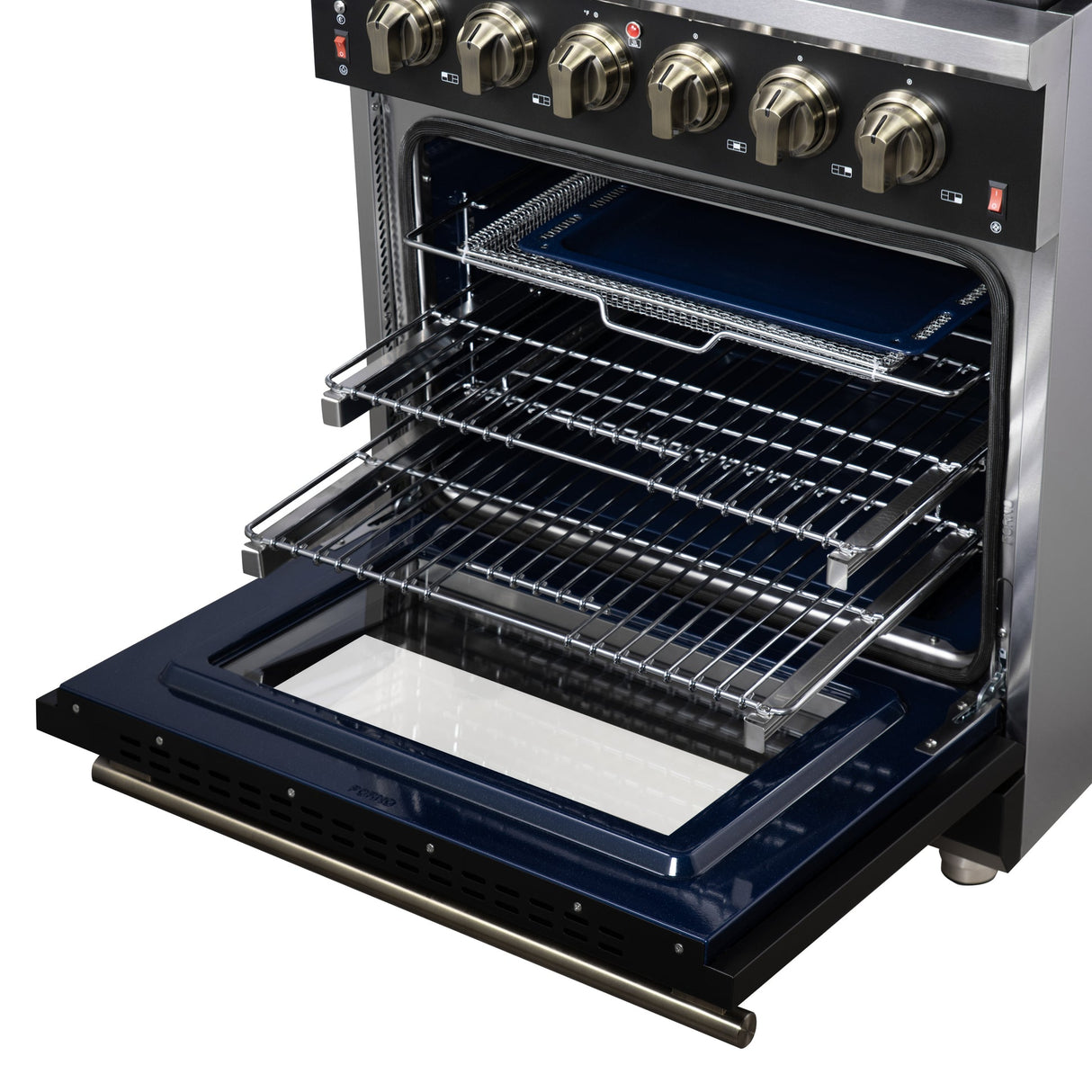 Forno Massimo Freestanding Gas Range, Convection Oven, Energy Efficient