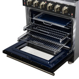 Forno Massimo Freestanding Gas Range, Convection Oven, Energy Efficient