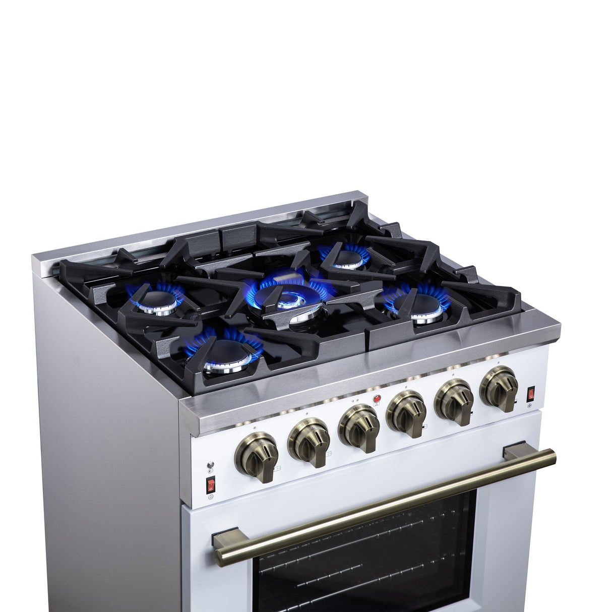 Forno Massimo Freestanding Gas Range, Convection Oven, Energy Efficient