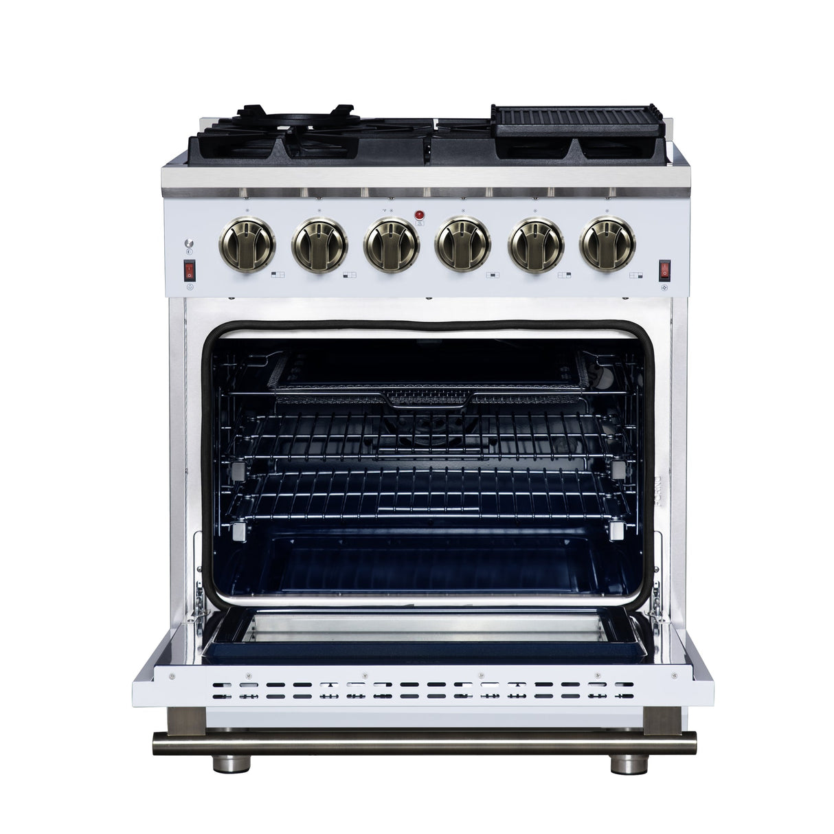 Forno Massimo Freestanding Gas Range, Convection Oven, Energy Efficient