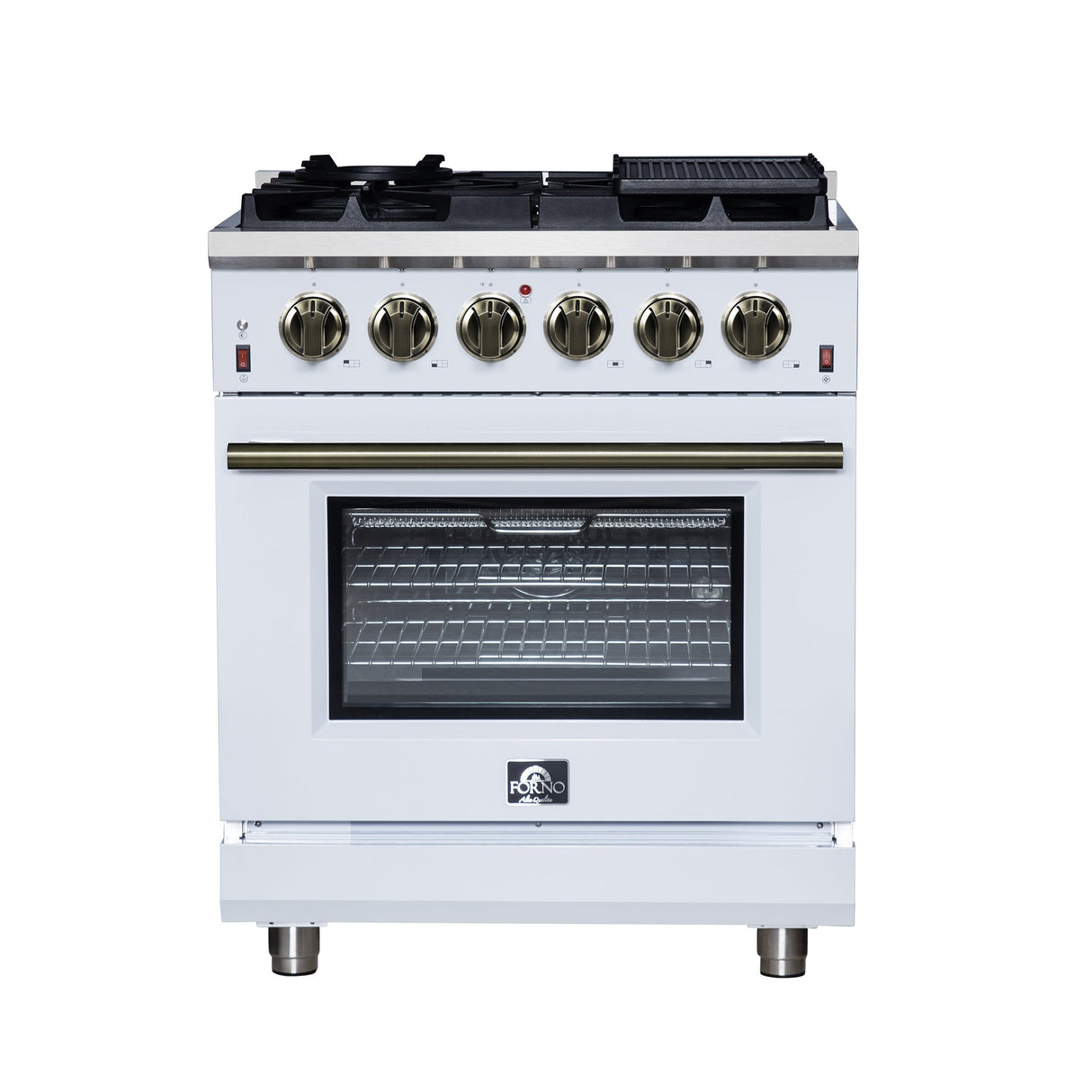 Forno Massimo Freestanding Gas Range, Convection Oven, Energy Efficient