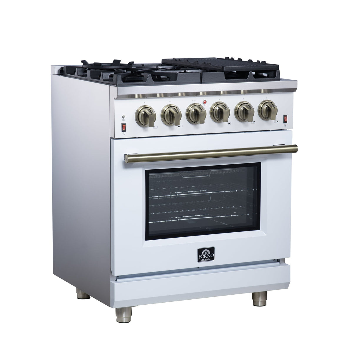 Forno Massimo Freestanding Gas Range, Convection Oven, Energy Efficient