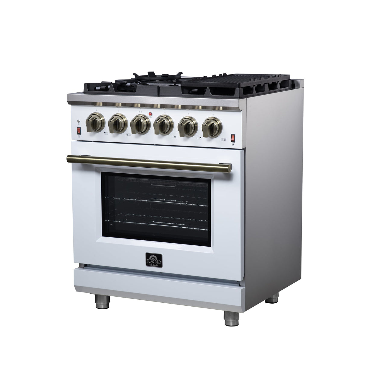Forno Massimo Freestanding Gas Range, Convection Oven, Energy Efficient