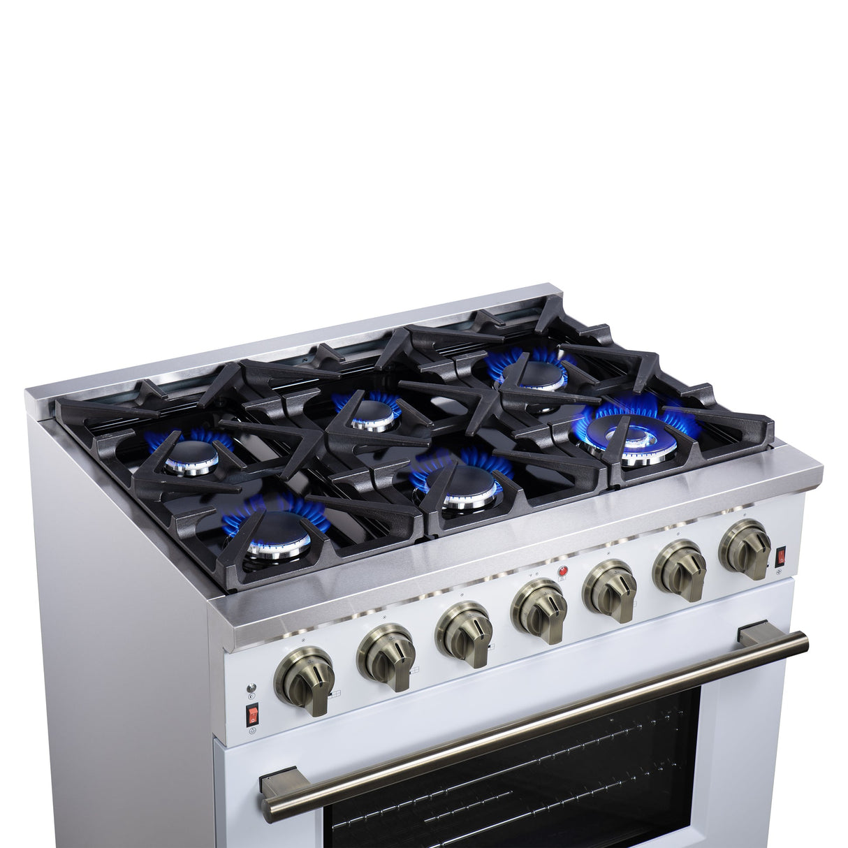 Forno Massimo Freestanding Gas Range, Convection Oven, Energy Efficient