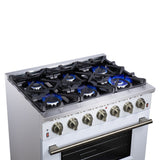 Forno Massimo Freestanding Gas Range, Convection Oven, Energy Efficient