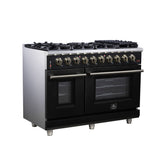Forno Massimo Freestanding Gas Range, Convection Oven, Energy Efficient