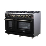 Forno Massimo Freestanding Gas Range, Convection Oven, Energy Efficient