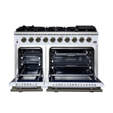 Forno Massimo Freestanding Gas Range, Convection Oven, Energy Efficient