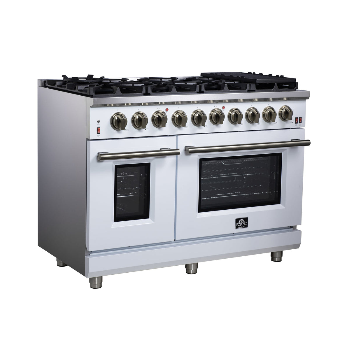 Forno Massimo Freestanding Gas Range, Convection Oven, Energy Efficient