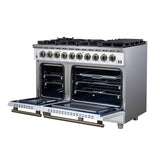 Forno Massimo Freestanding Gas Range, Convection Oven, Energy Efficient