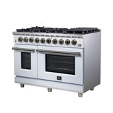 Forno Massimo Freestanding Gas Range, Convection Oven, Energy Efficient