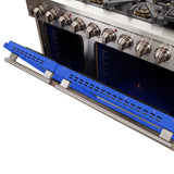 Forno Capriasca 48-inch Freestanding Gas Range with 8 Burners & Color Door