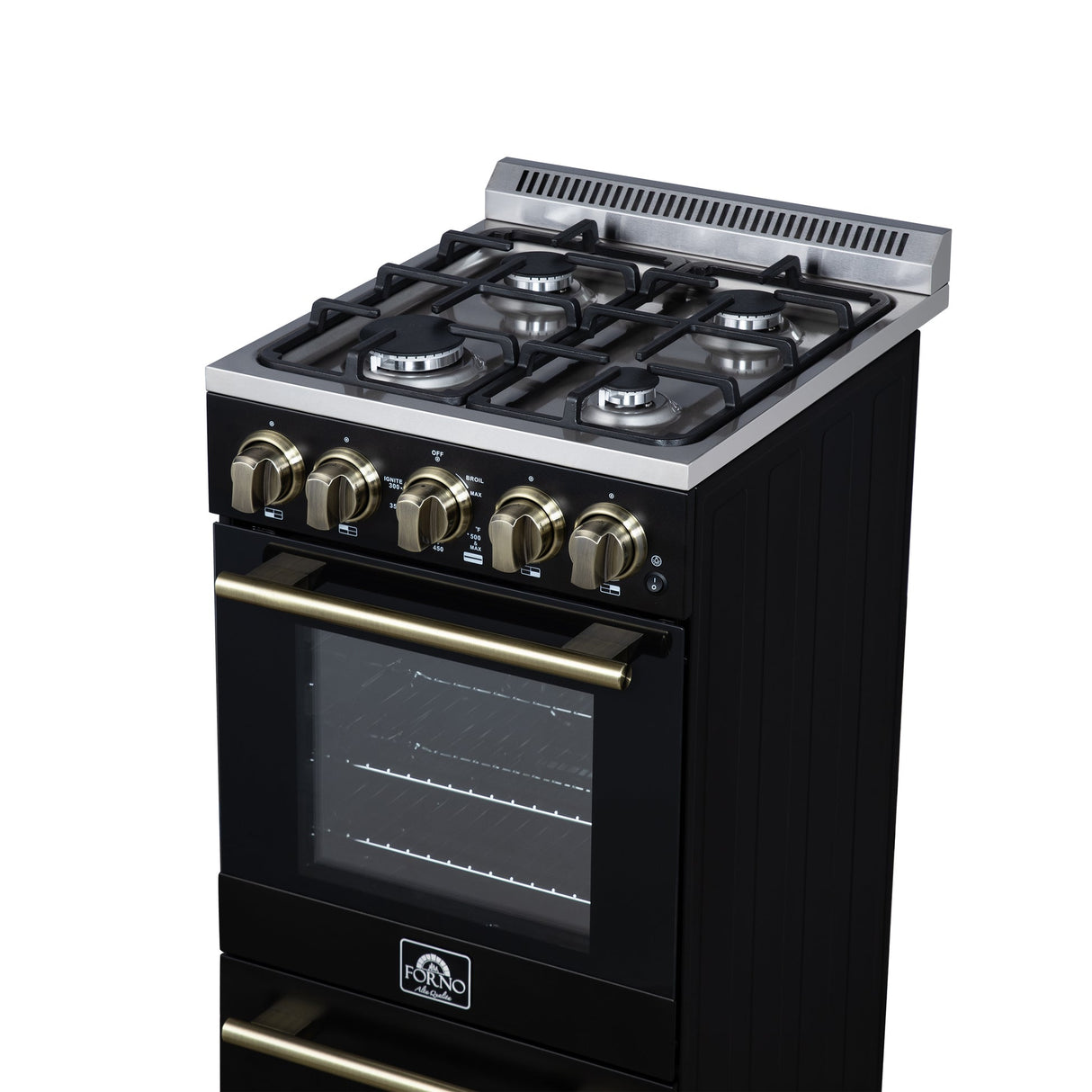 Forno Lamazze 20 Inch Freestanding Gas Range , Compact Design