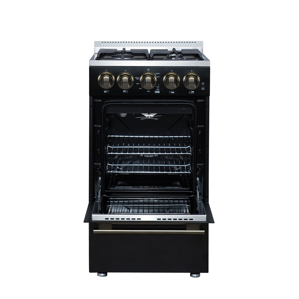 Forno Lamazze 20 Inch Freestanding Gas Range , Compact Design