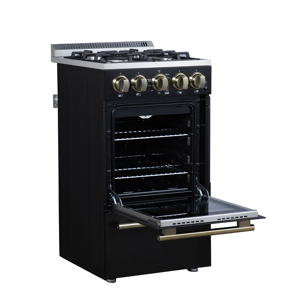 Forno Lamazze 20 Inch Freestanding Gas Range , Compact Design