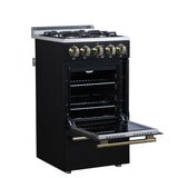 Forno Lamazze 20 Inch Freestanding Gas Range , Compact Design