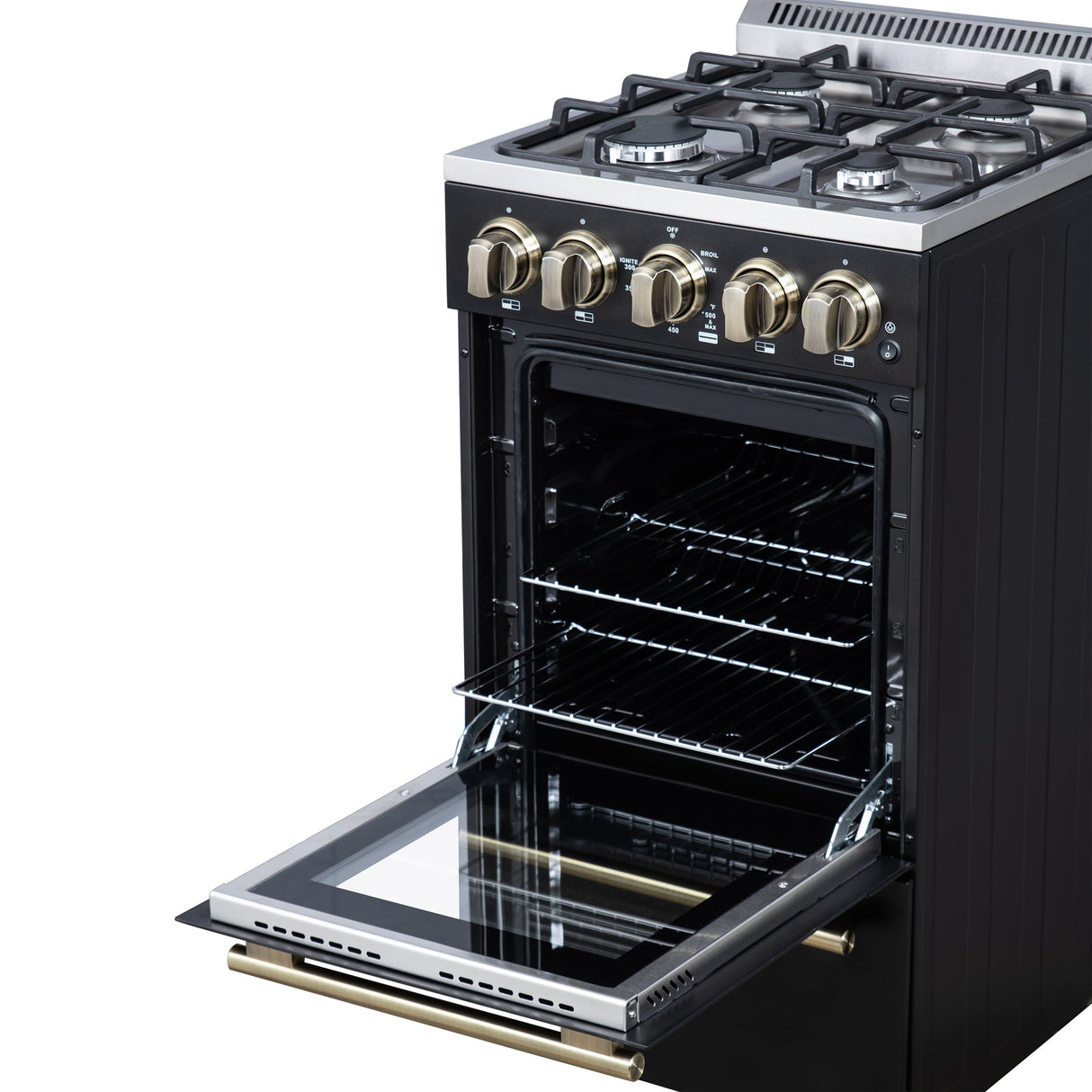 Forno Lamazze 20 Inch Freestanding Gas Range , Compact Design