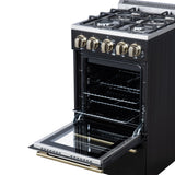Forno Lamazze 20 Inch Freestanding Gas Range , Compact Design