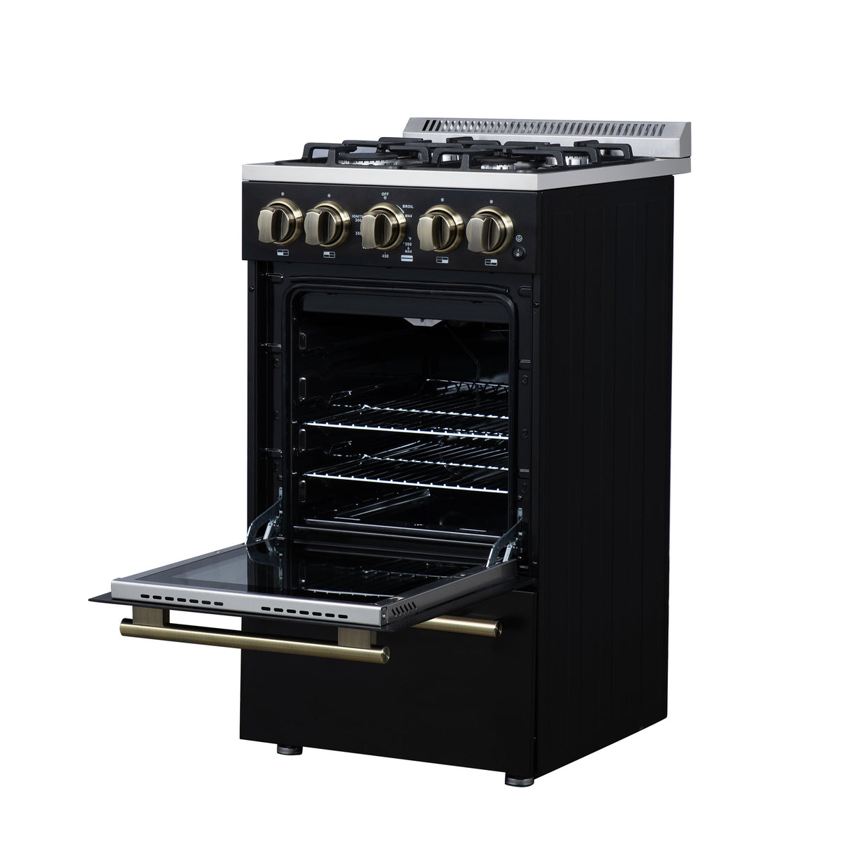 Forno Lamazze 20 Inch Freestanding Gas Range , Compact Design