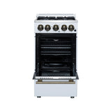Forno Lamazze 20 Inch Freestanding Gas Range , Compact Design