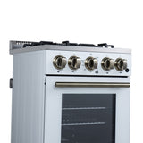 Forno Lamazze 20 Inch Freestanding Gas Range , Compact Design