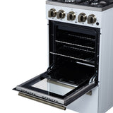 Forno Lamazze 20 Inch Freestanding Gas Range , Compact Design