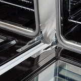 Forno Antico Freestanding Gas Range, Antique Brass Design, Convection Oven, Energy Efficient