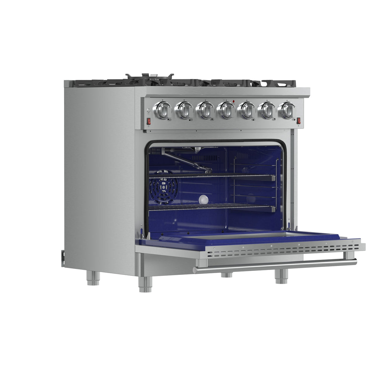 Forno Massimo Freestanding Gas Range, Convection Oven, Energy Efficient