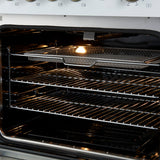 Forno Giovanni 30-inch Gas Range with Antique Brass Design, 5 Burners 67,000 BTU, 4.32 cu.ft. Convection Oven