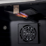 Forno Marco Gas Range with Antique Brass Design, Convection Oven