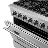 Forno Marco Gas Range Stainless Steel, Convection Oven
