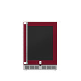 Hestan 24″ Left Hinged With Lock, Outdoor Undercounter Refrigerator (Glass Door) - GRGL24