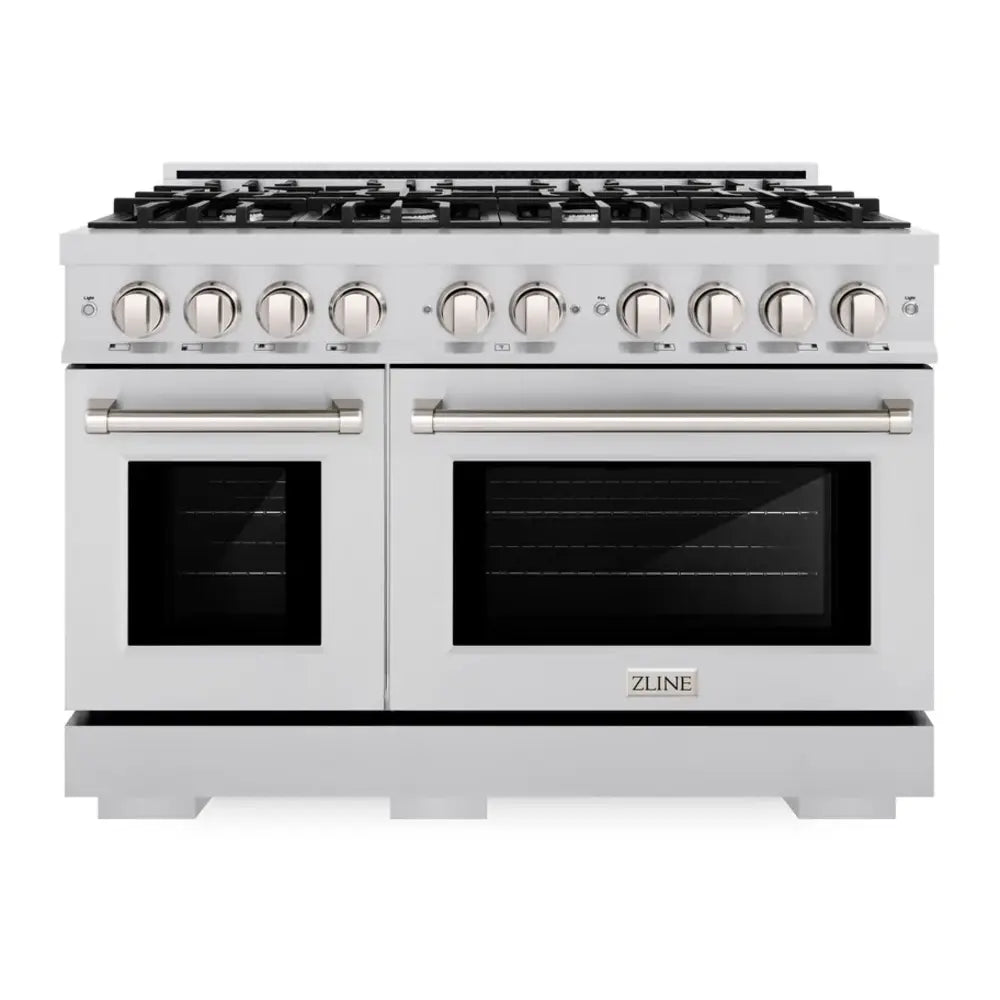ZLINE 48" inch Select Series Dual Fuel Range with 8 Burners, 6.7 cu. ft. Total Oven Capacity, and Convection Cooking
