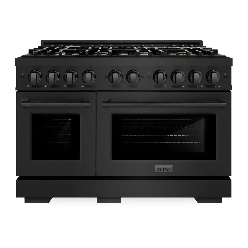 ZLINE 48" Select Series Dual Fuel Range with 8 Brass Burners, 6.7 cu. ft. Total Oven Capacity, and Convection Cooking