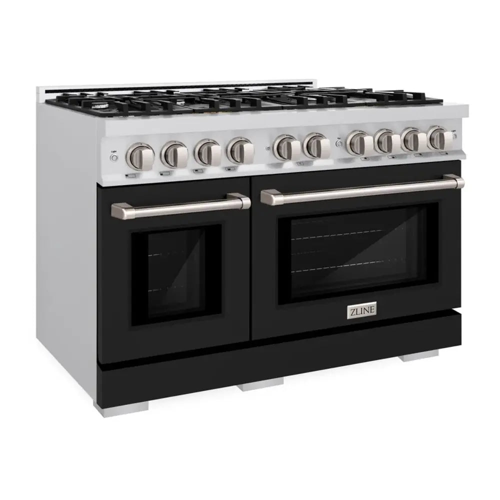 ZLINE 48" inch Select Series Dual Fuel Range with 8 Burners, 6.7 cu. ft. Total Oven Capacity, and Convection Cooking